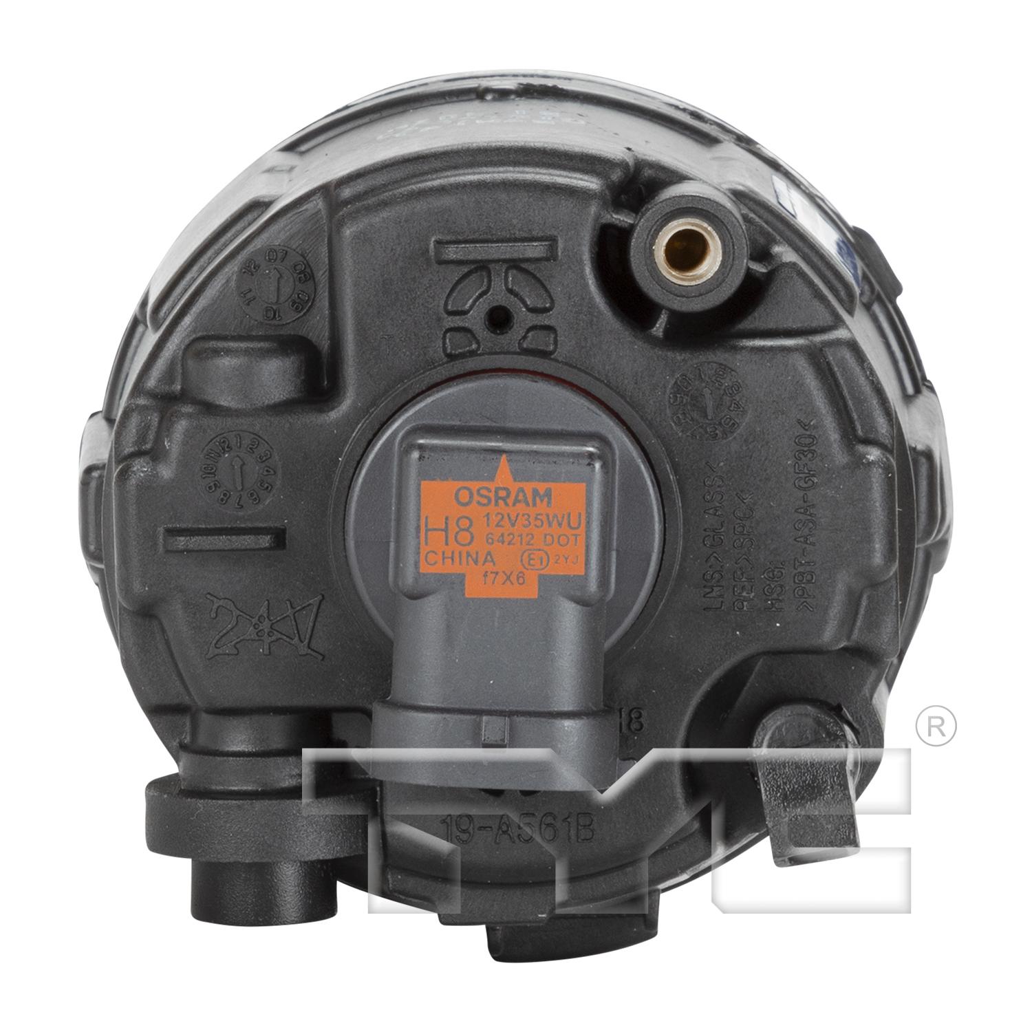 TYC 190561001 - Fog Light Assembly TYC 190561001 Fog Light Assembly product image 2 of 6