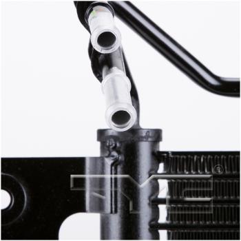 2012 Hyundai Veracruz Auto Trans Oil Cooler Auxiliary TYC 19070 image 3 of 3