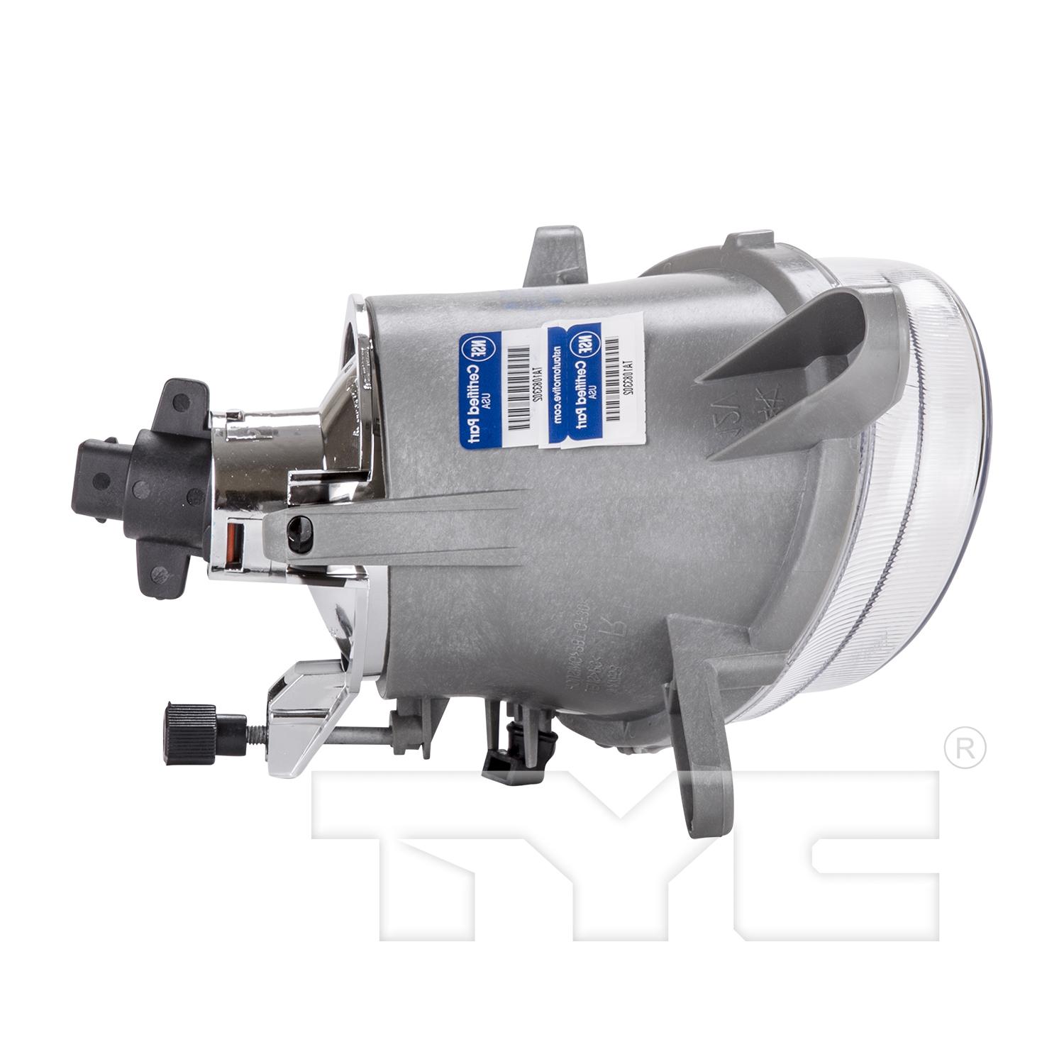 TYC 190766001 Fog Light Assembly product image 4 of 8