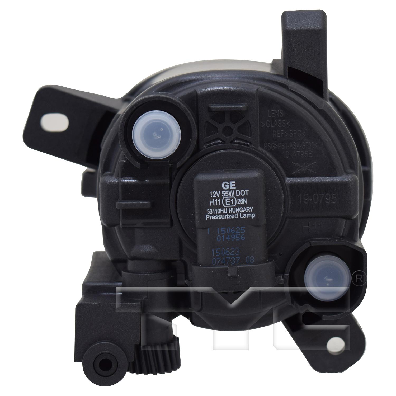 TYC 190795009 - Fog Light Assembly TYC 190795009 Fog Light Assembly product image 2 of 6