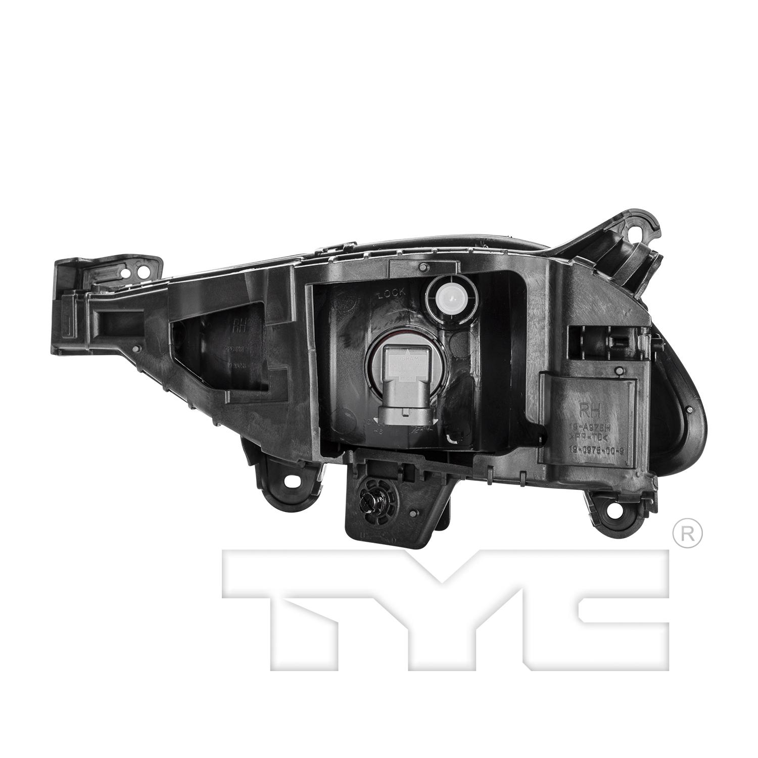 TYC 19097500 - Fog Light Assembly TYC 19097500 Fog Light Assembly product image 2 of 2