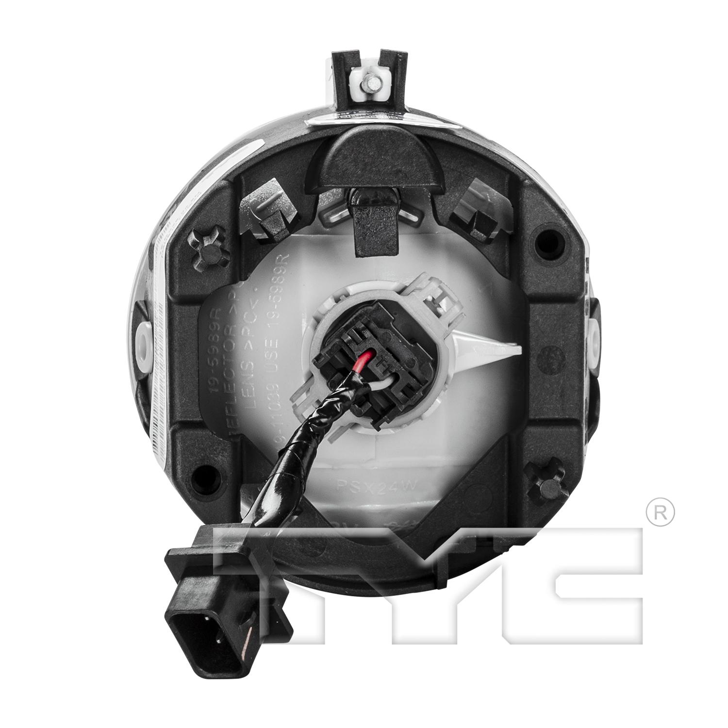 TYC 1911039001 - Fog Light Assembly TYC 1911039001 Fog Light Assembly product image 2 of 6