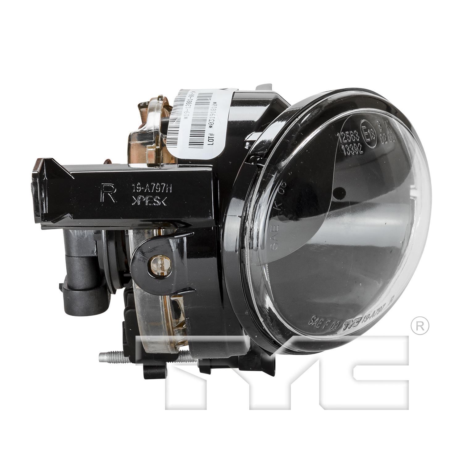 TYC 1912001009 - Fog Light Assembly TYC 1912001009 Fog Light Assembly product image 3 of 6