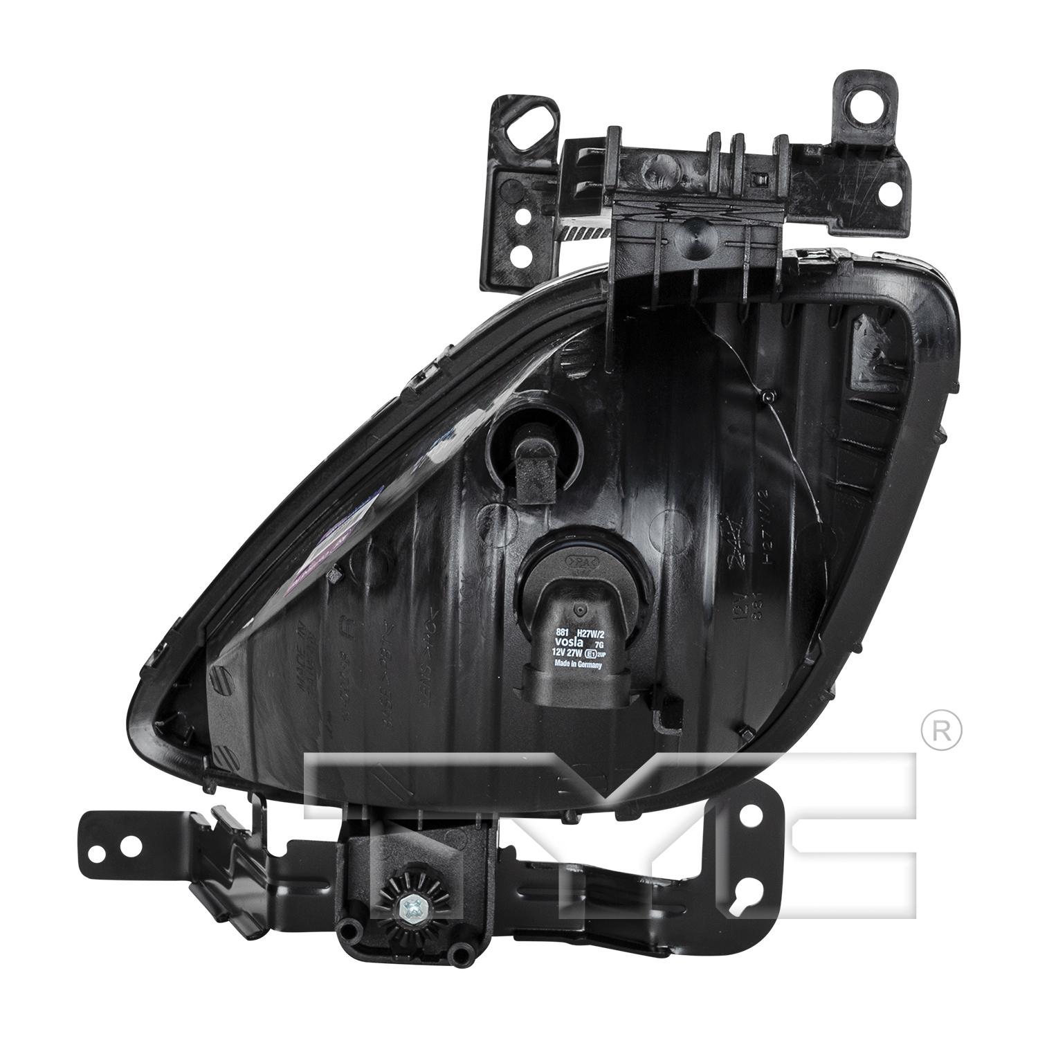 TYC 1912023001 - Fog Light Assembly TYC 1912023001 Fog Light Assembly product image 2 of 6