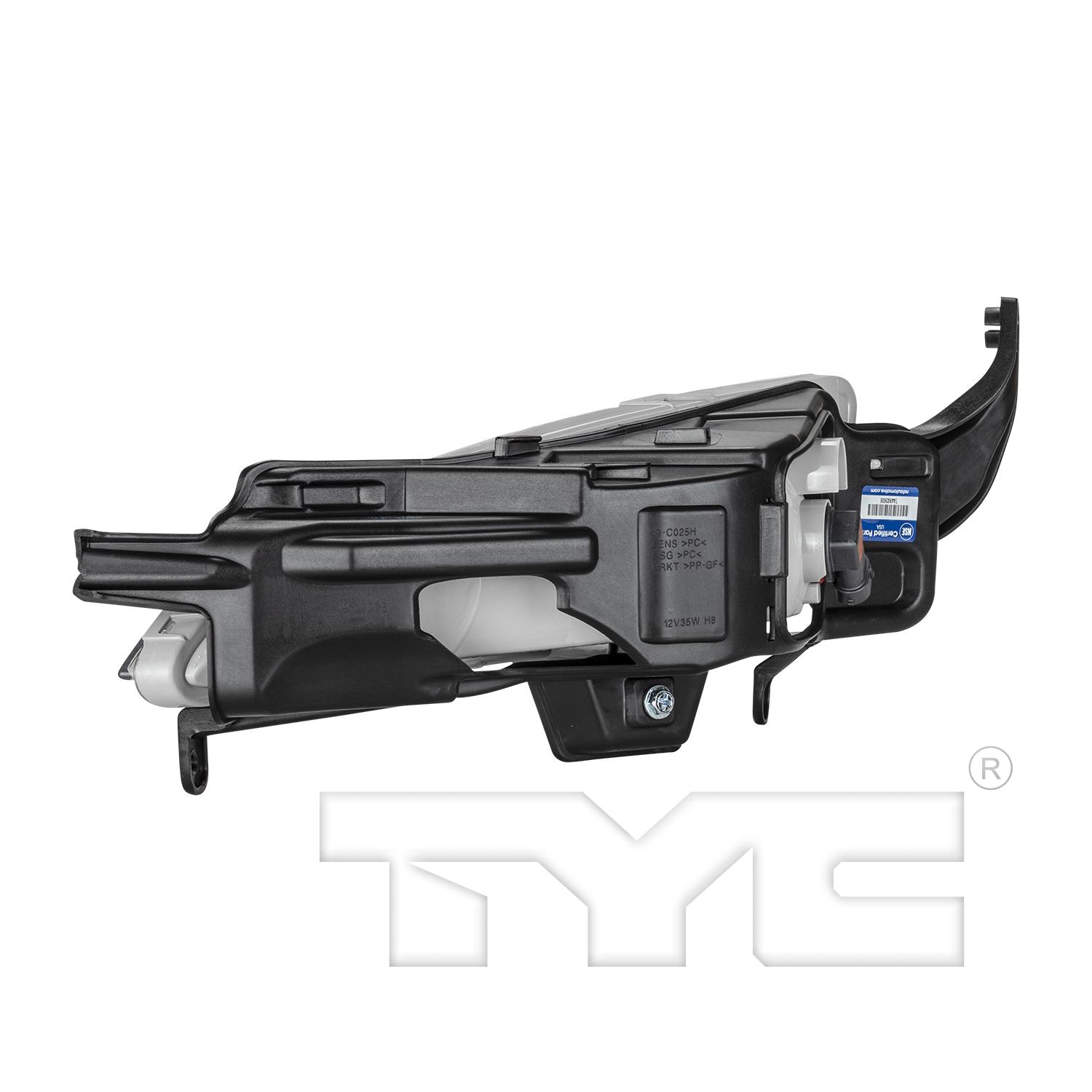 TYC 1912025009 - Fog Light Assembly TYC 1912025009 Fog Light Assembly product image 4 of 6