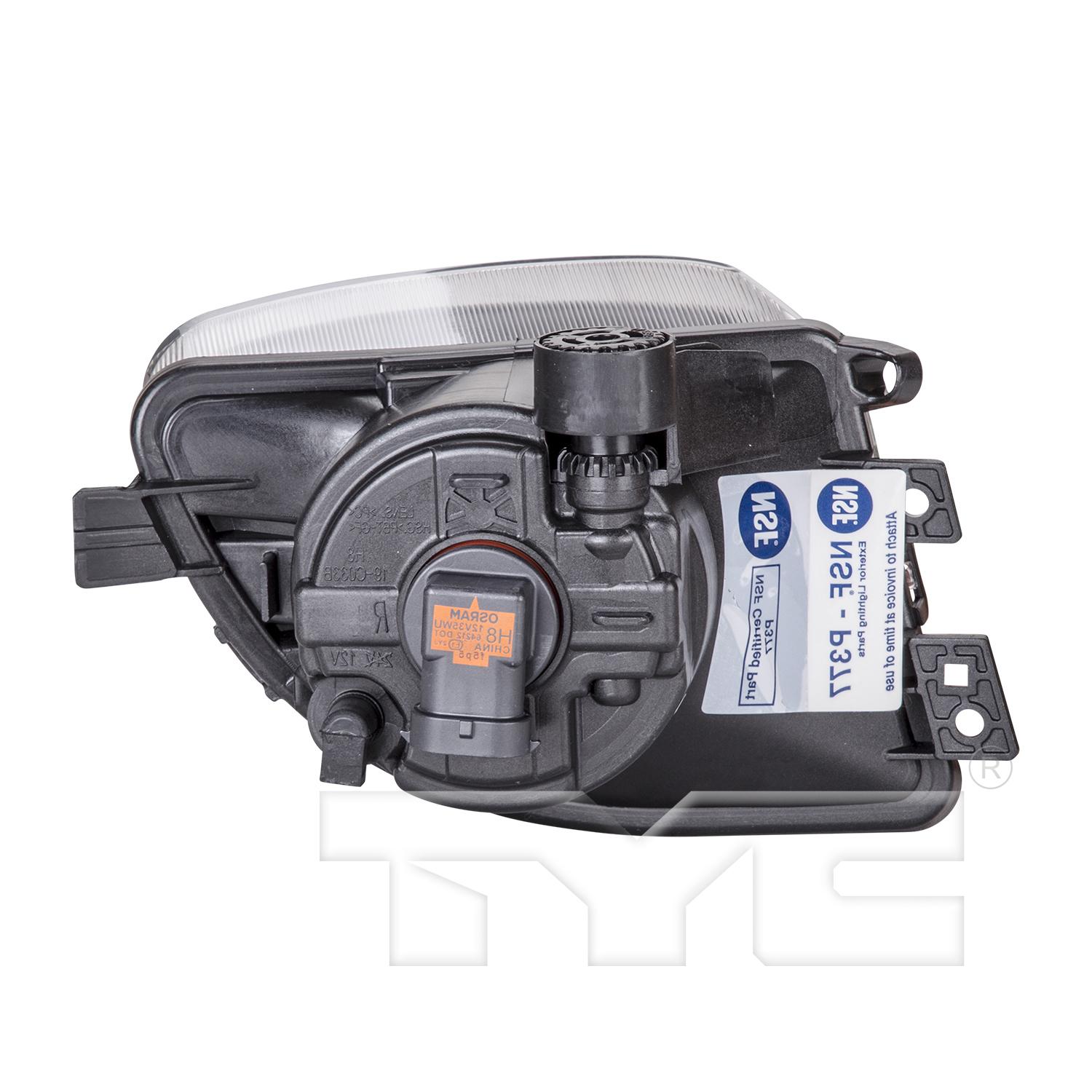 TYC 1912034001 - Fog Light Assembly TYC 1912034001 Fog Light Assembly product image 2 of 6