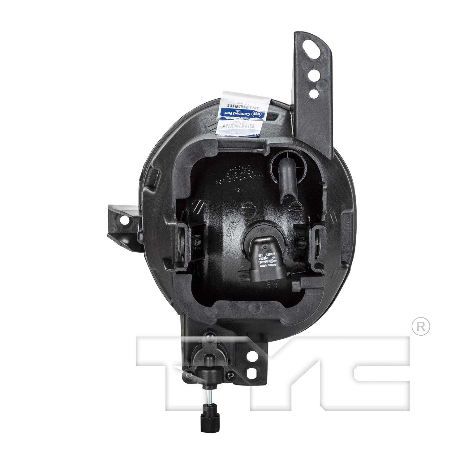 TYC 1912081001 - Fog Light Assembly TYC 1912081001 Fog Light Assembly product image 2 of 6