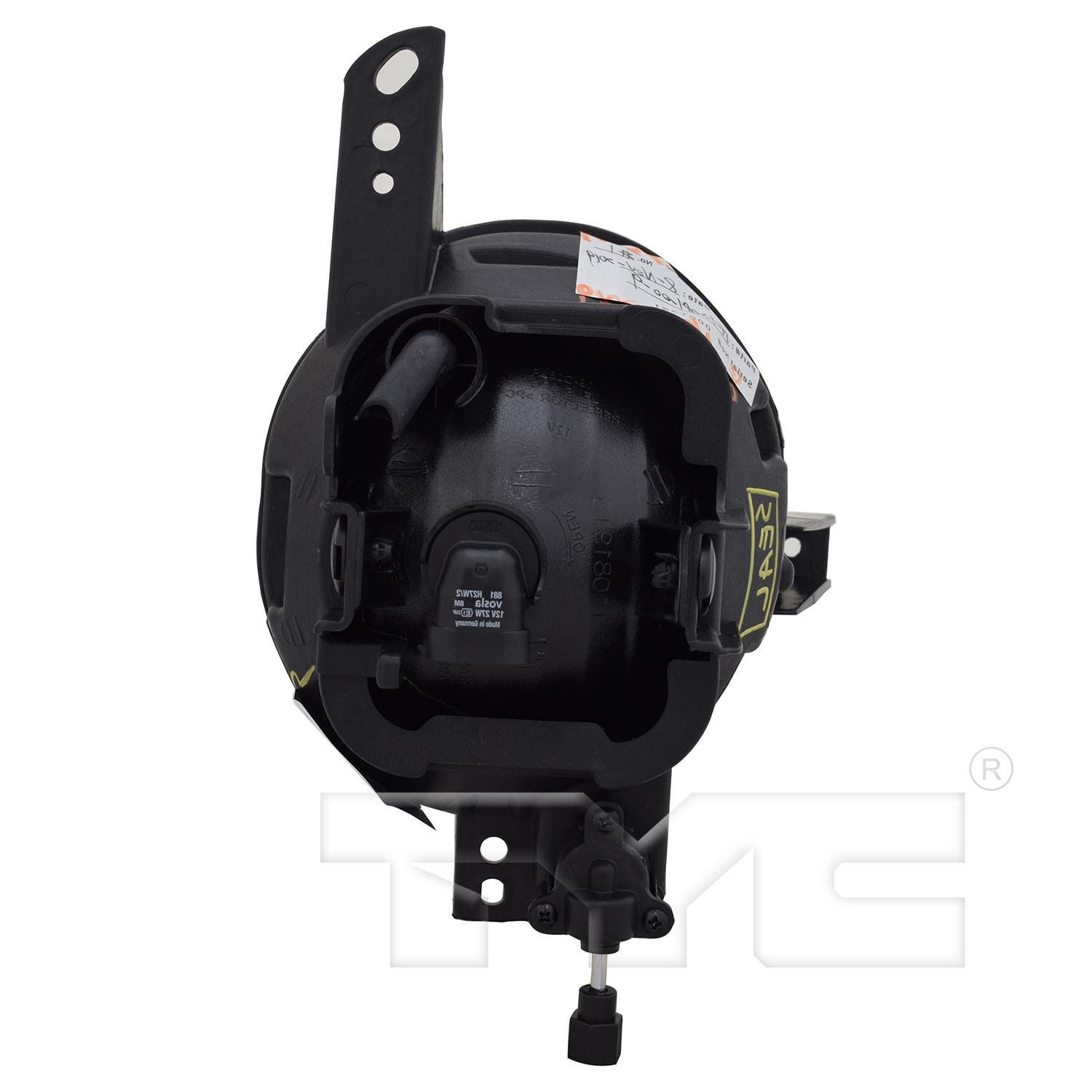 TYC 1912082009 Fog Light Assembly product image 2 of 6