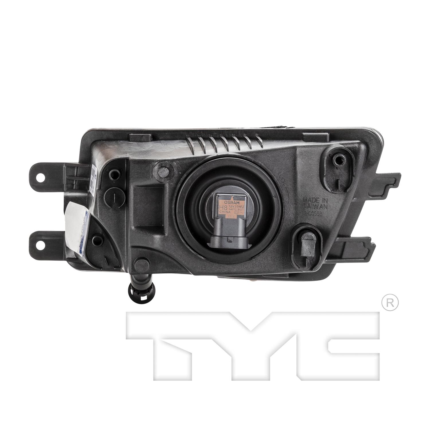 TYC 1912095009 - Fog Light Assembly TYC 1912095009 Fog Light Assembly product image 2 of 6