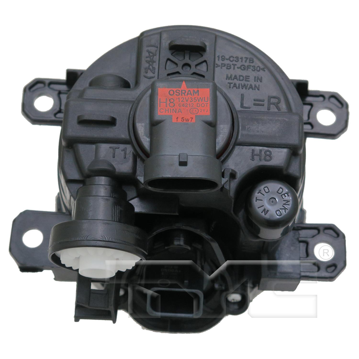 TYC 1912317009 - Fog Light Assembly TYC 1912317009 Fog Light Assembly product image 2 of 6