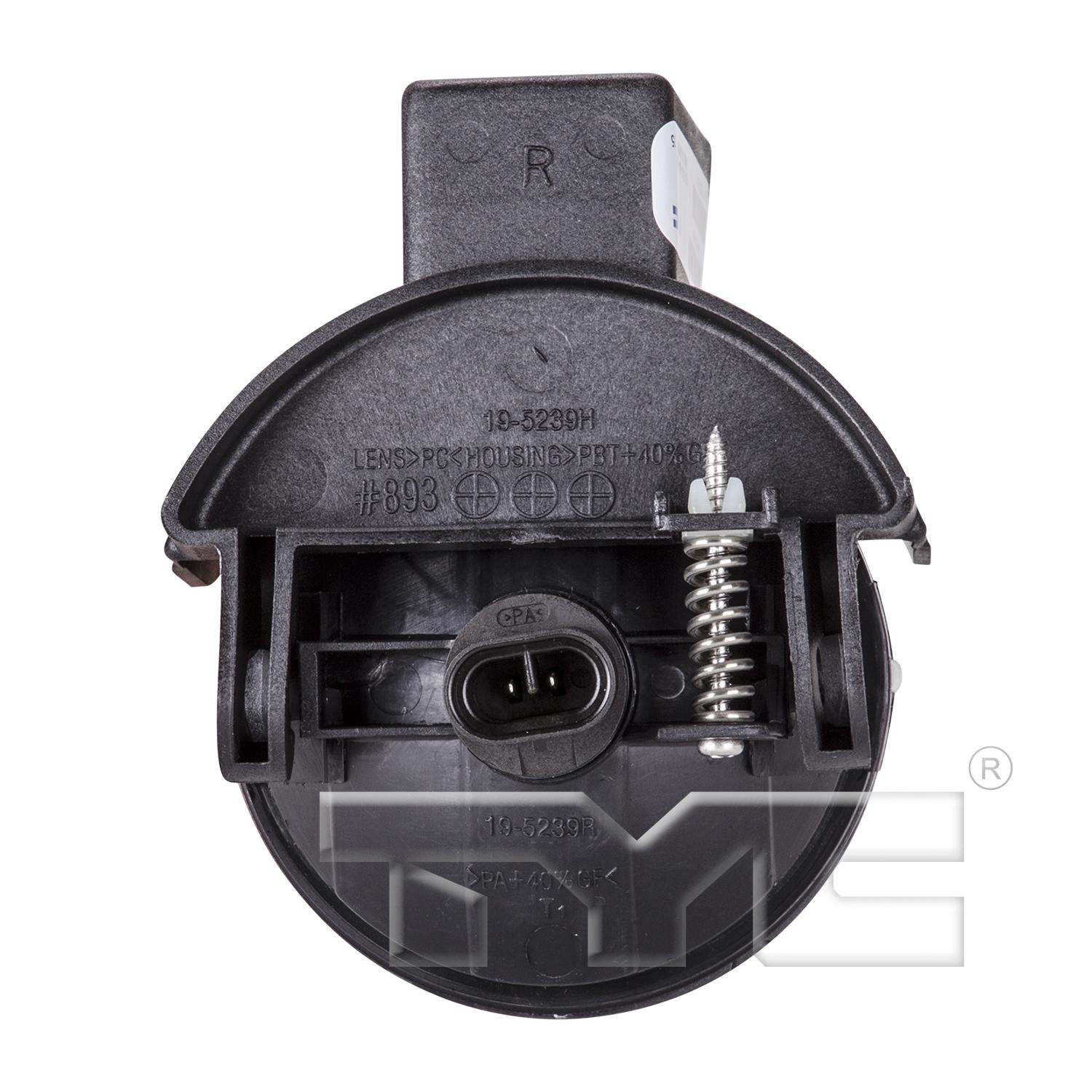TYC 19523900 - Fog Light Assembly TYC 19523900 Fog Light Assembly product image 2 of 6