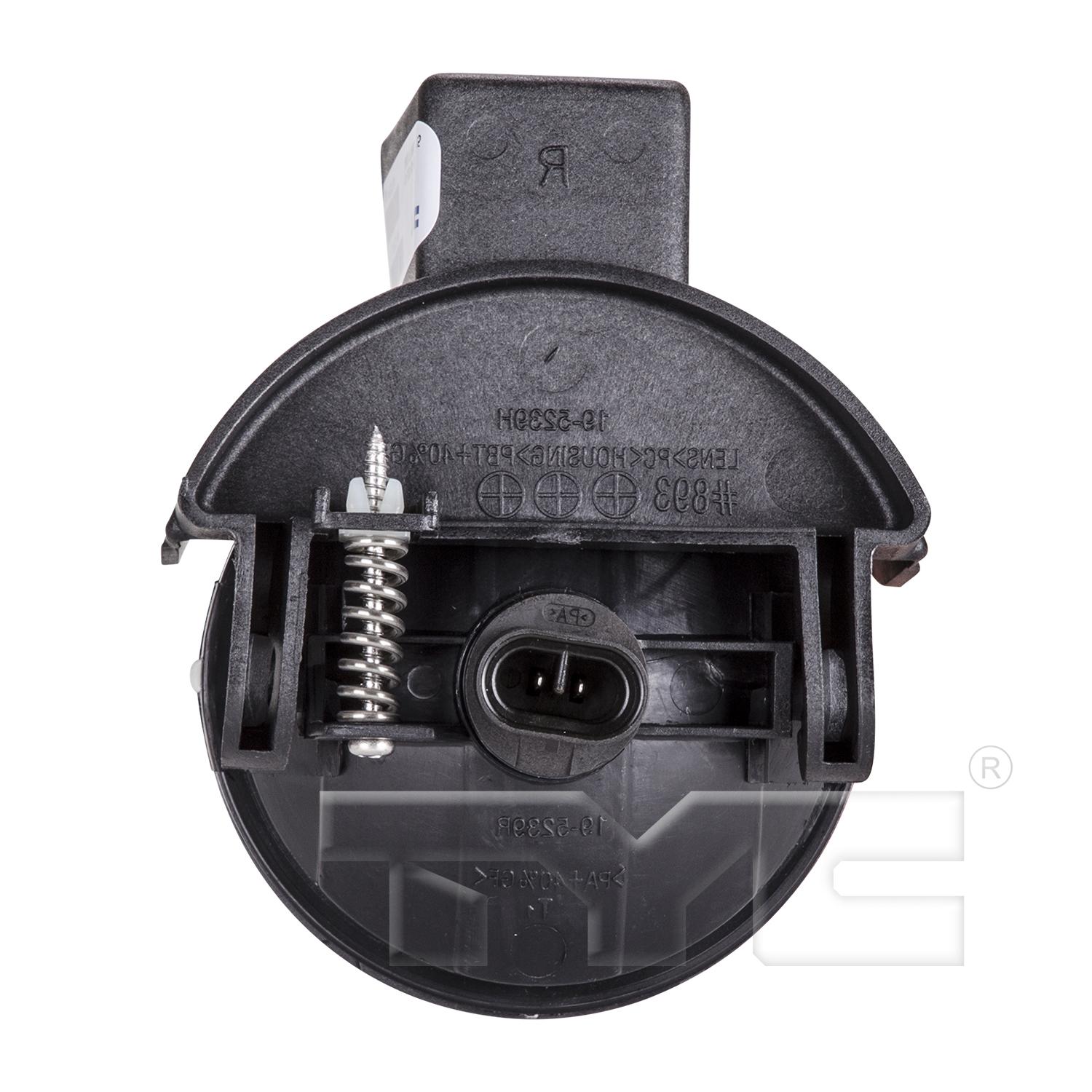 TYC 19524000 - Fog Light Assembly TYC 19524000 Fog Light Assembly product image 4 of 8