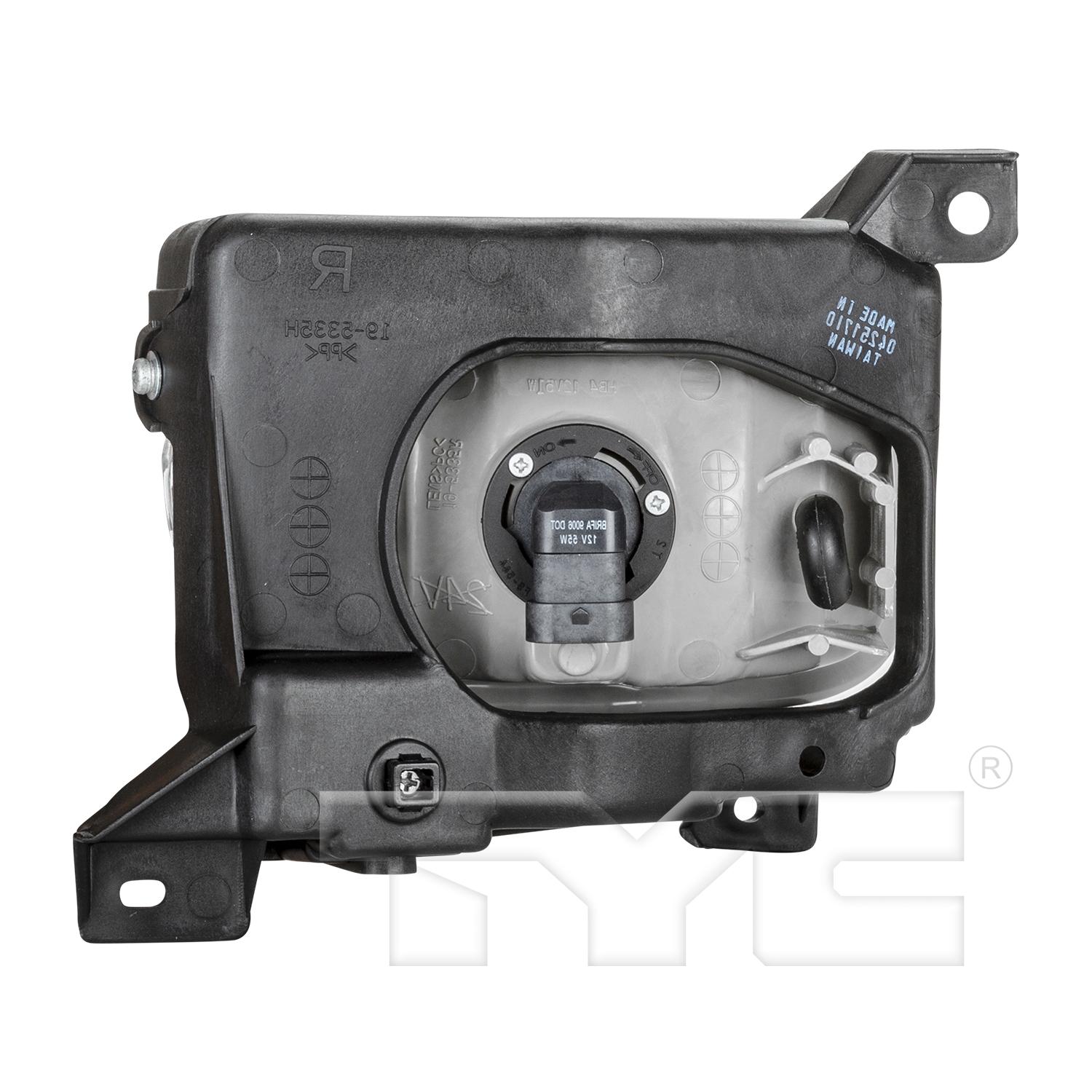 TYC 19533600 - Fog Light Assembly TYC 19533600 Fog Light Assembly product image 2 of 6