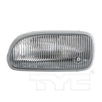 1999 Jeep Grand Cherokee Fog Light Lens / Housing Left TYC 19537801 image 1 of 4