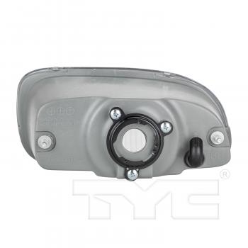 1999 Jeep Grand Cherokee Fog Light Lens / Housing Left TYC 19537801 image 2 of 4