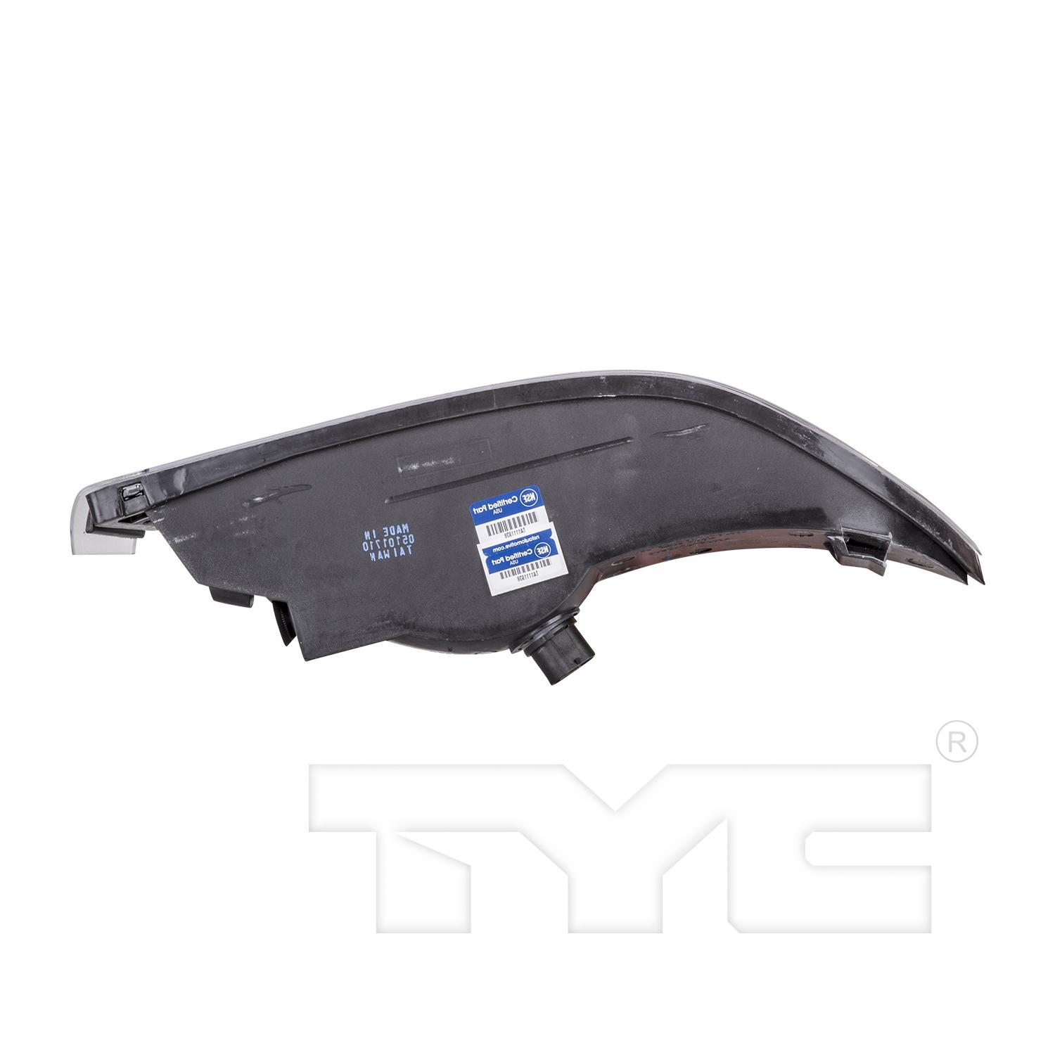 TYC 195398001 - Fog Light Assembly TYC 195398001 Fog Light Assembly product image 6 of 6