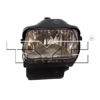 2006 Chevrolet Silverado 2500 HD Fog Light Assembly Right TYC 19553790 image 2 of 3