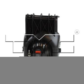 2006 GMC Sierra 2500 HD Fog Light Assembly Right TYC 19554190 image 2 of 3