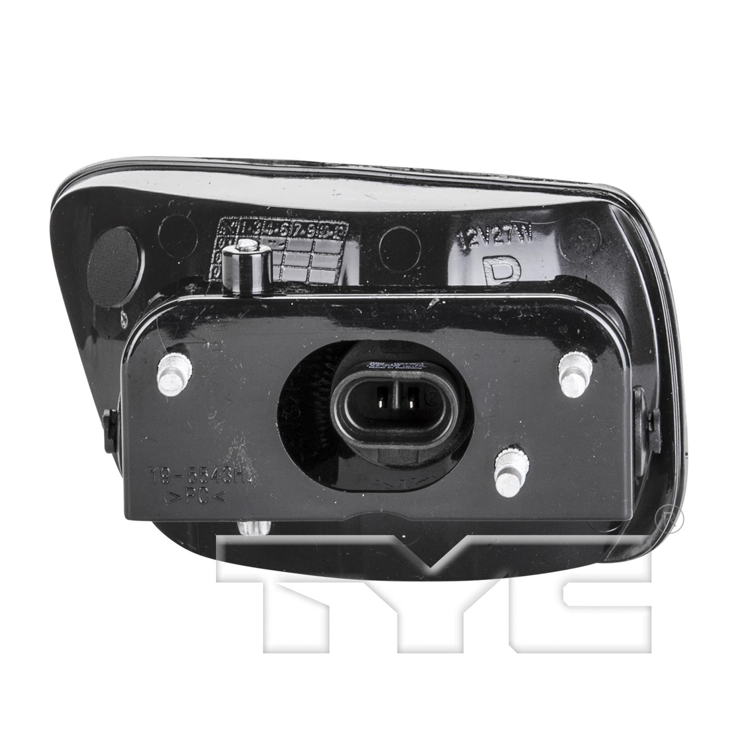 TYC 195543001 - Fog Light Assembly TYC 195543001 Fog Light Assembly product image 2 of 6