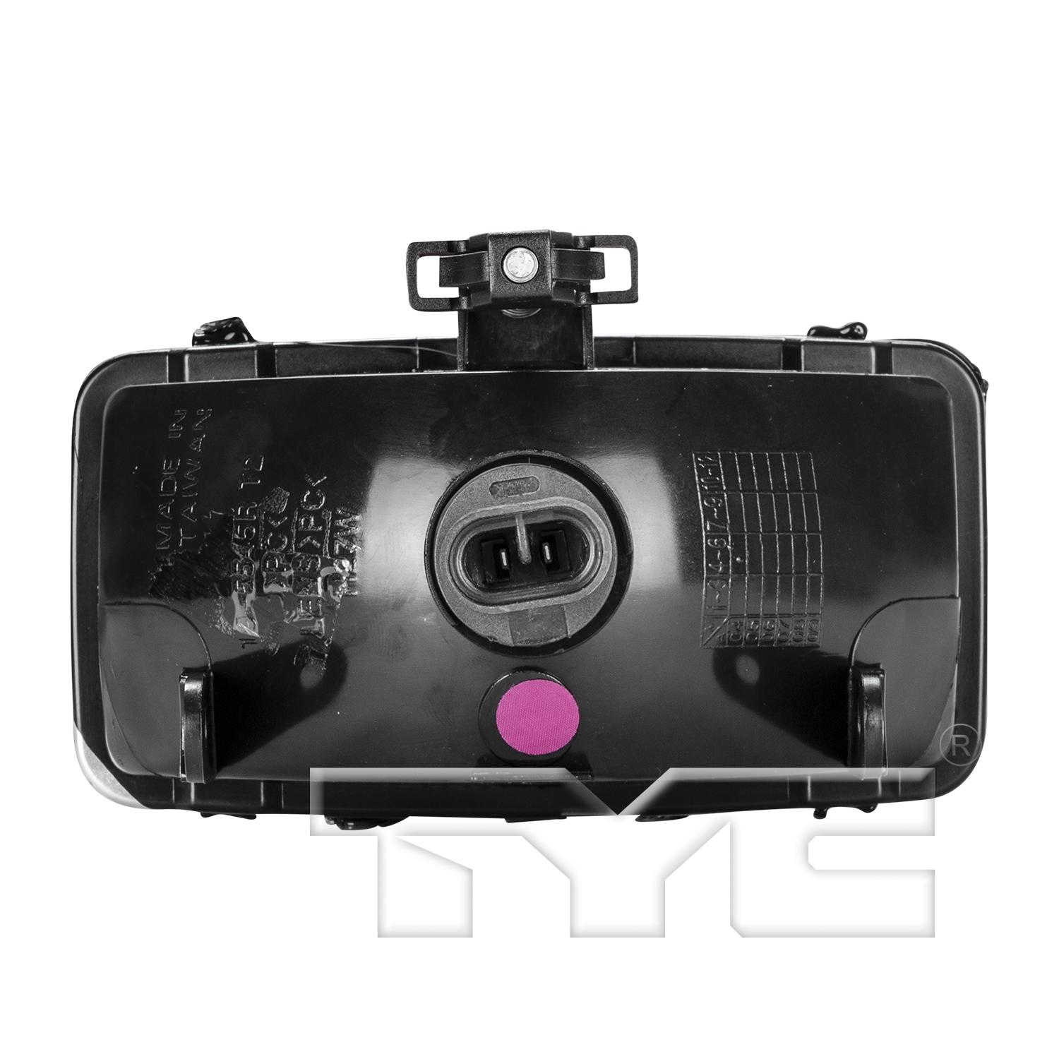 TYC 19554590 - Fog Light Assembly TYC 19554590 Fog Light Assembly product image 2 of 6