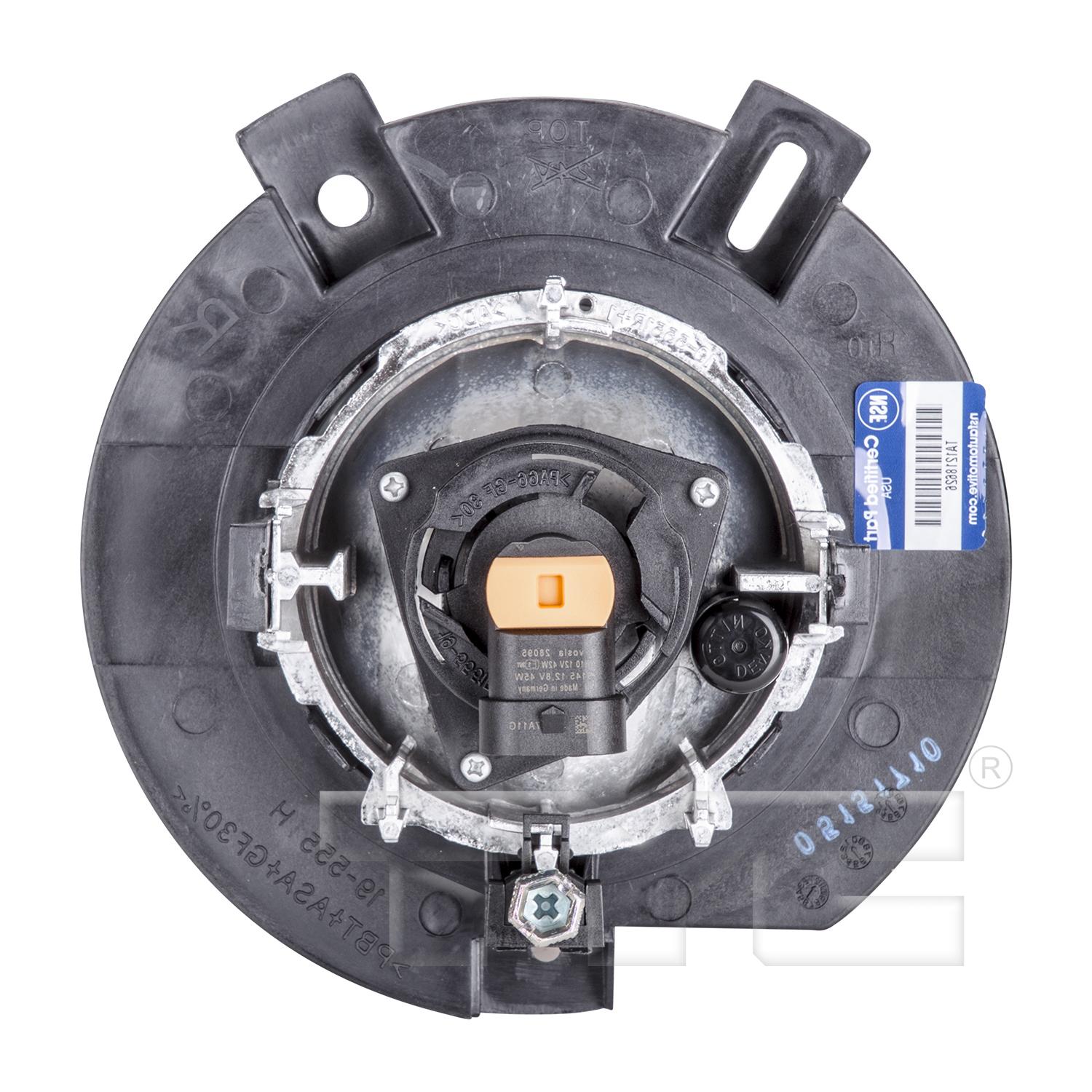 TYC 195552001 Fog Light Assembly product image 2 of 6