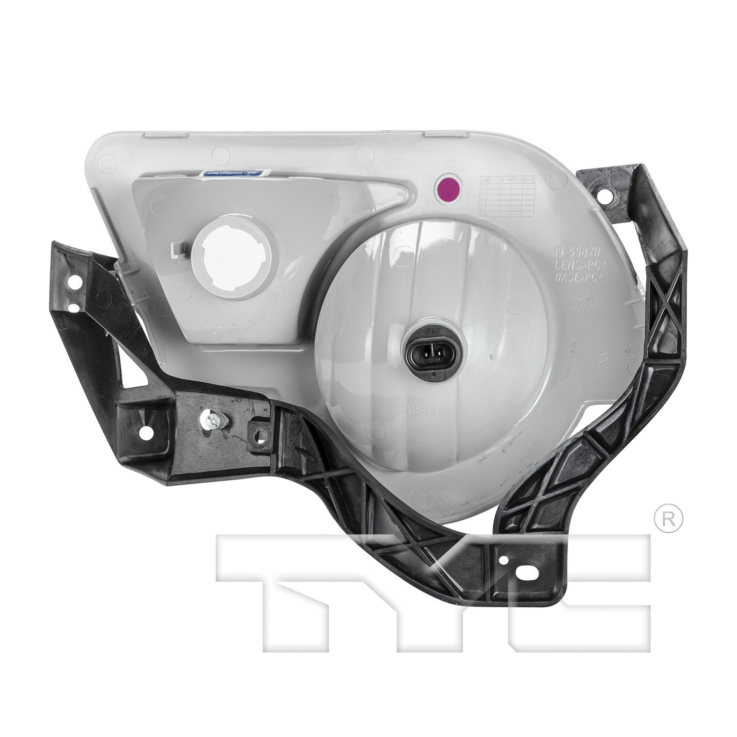 TYC 195587001 - Fog Light Assembly TYC 195587001 Fog Light Assembly product image 8 of 8