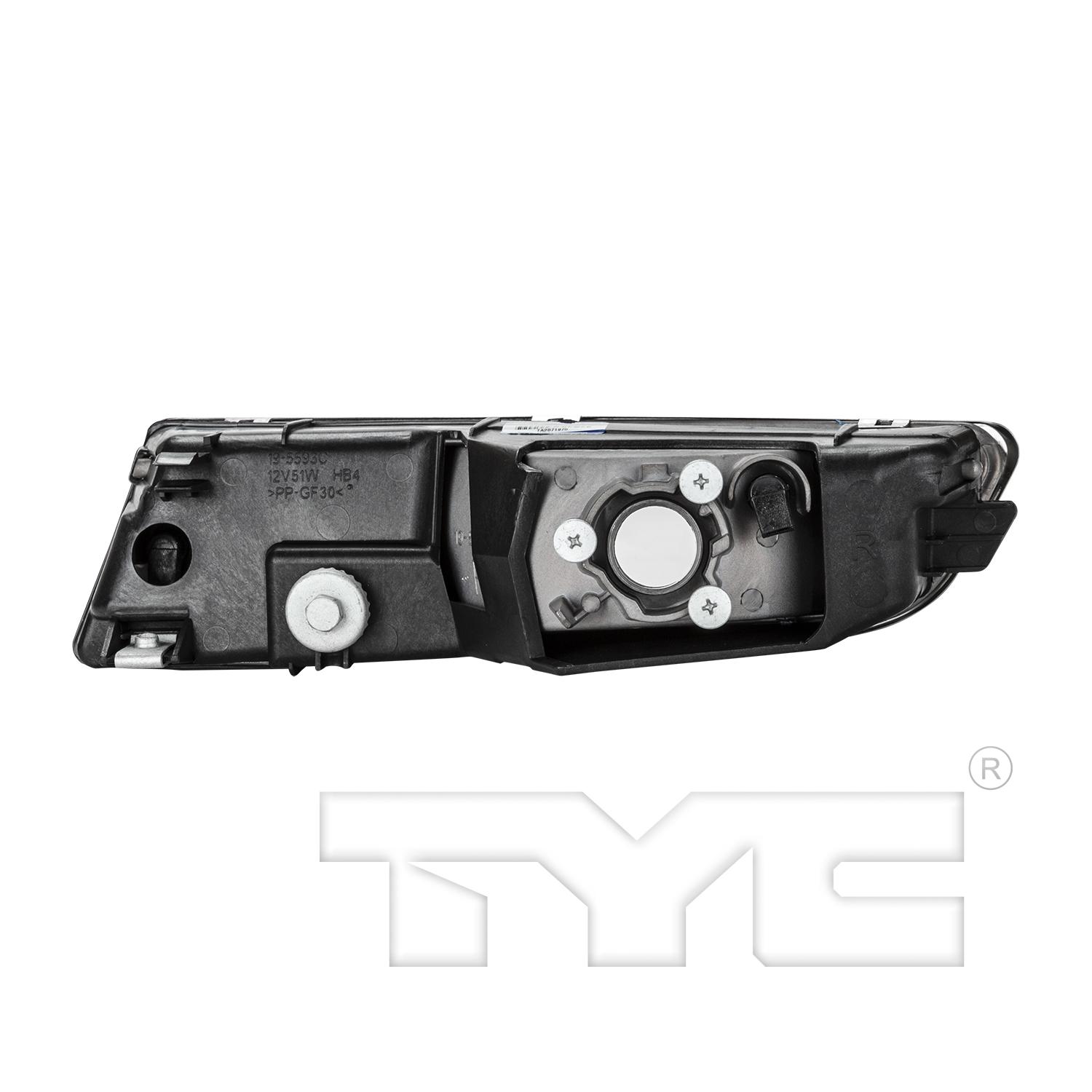 TYC 195593019 Fog Light Assembly product image 2 of 6