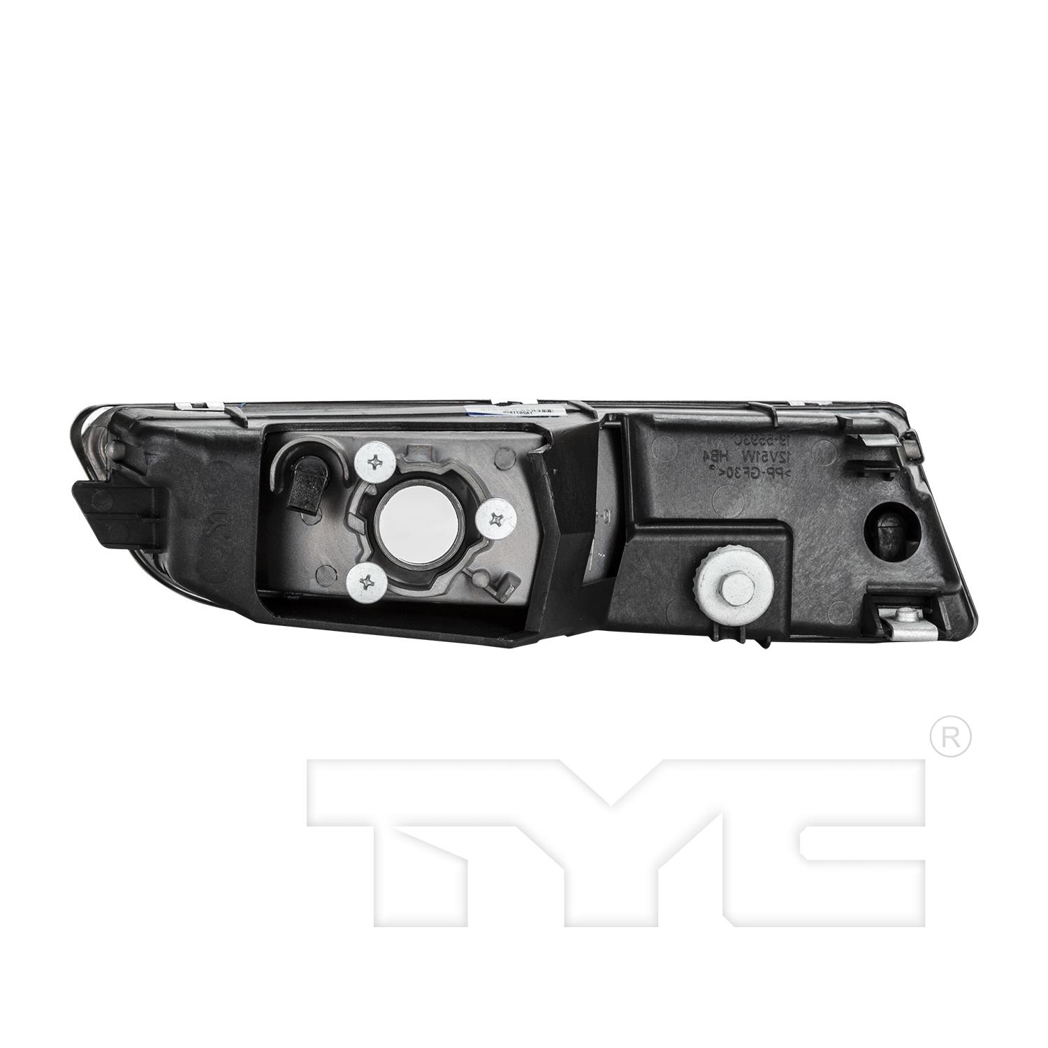 TYC 195594019 Fog Light Assembly product image 2 of 6