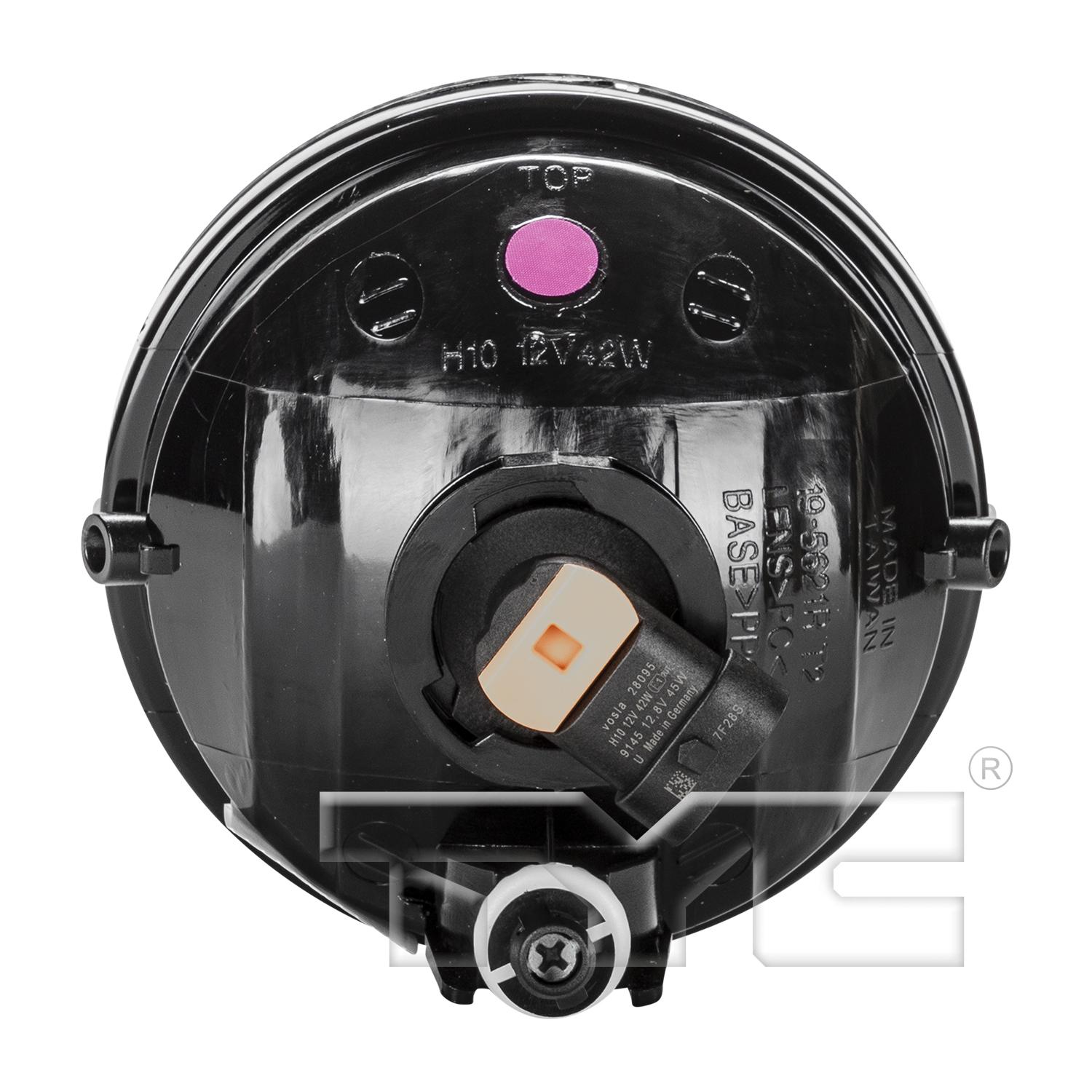 TYC 195621009 Fog Light Assembly product image 2 of 6