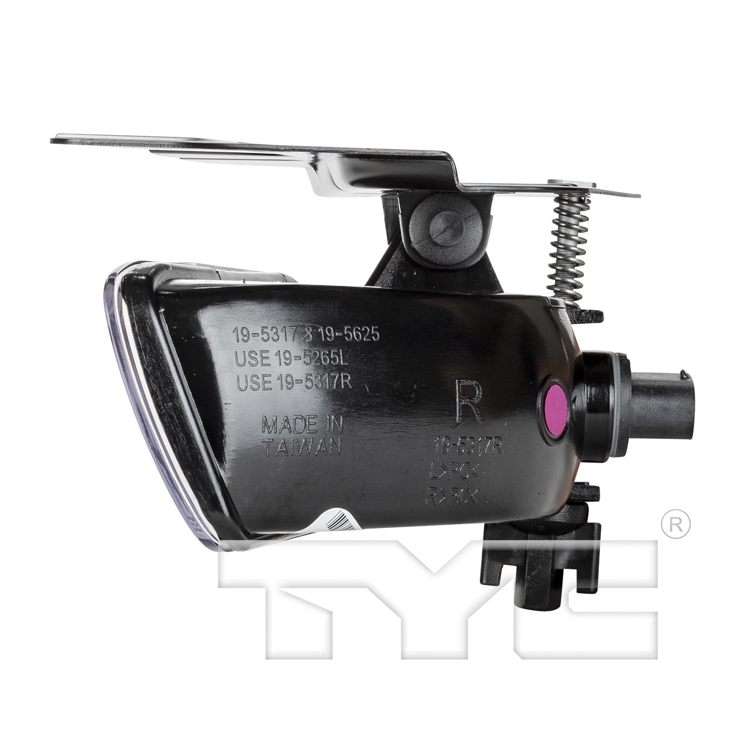 TYC 19562500 - Fog Light Assembly TYC 19562500 Fog Light Assembly product image 4 of 6