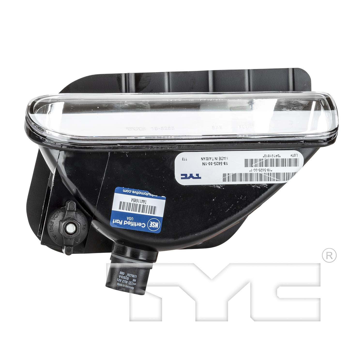TYC 19562500 - Fog Light Assembly TYC 19562500 Fog Light Assembly product image 6 of 6
