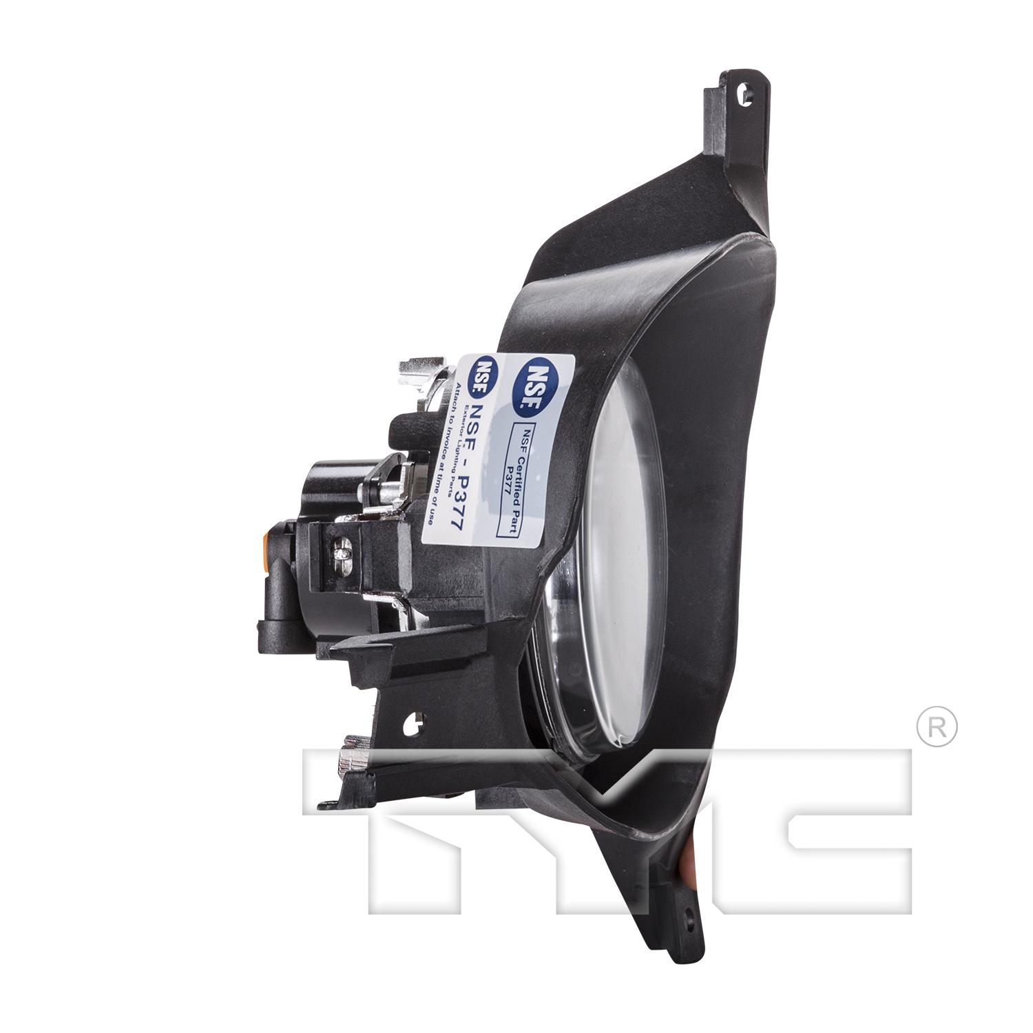TYC 19564700 Fog Light Assembly product image 3 of 6