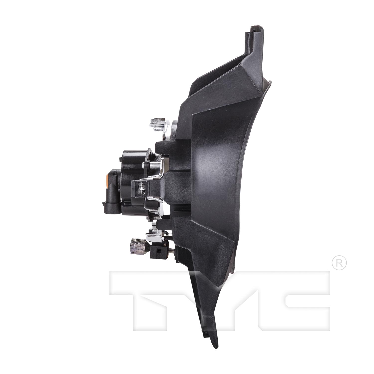 TYC 195648001 Fog Light Assembly product image 4 of 6