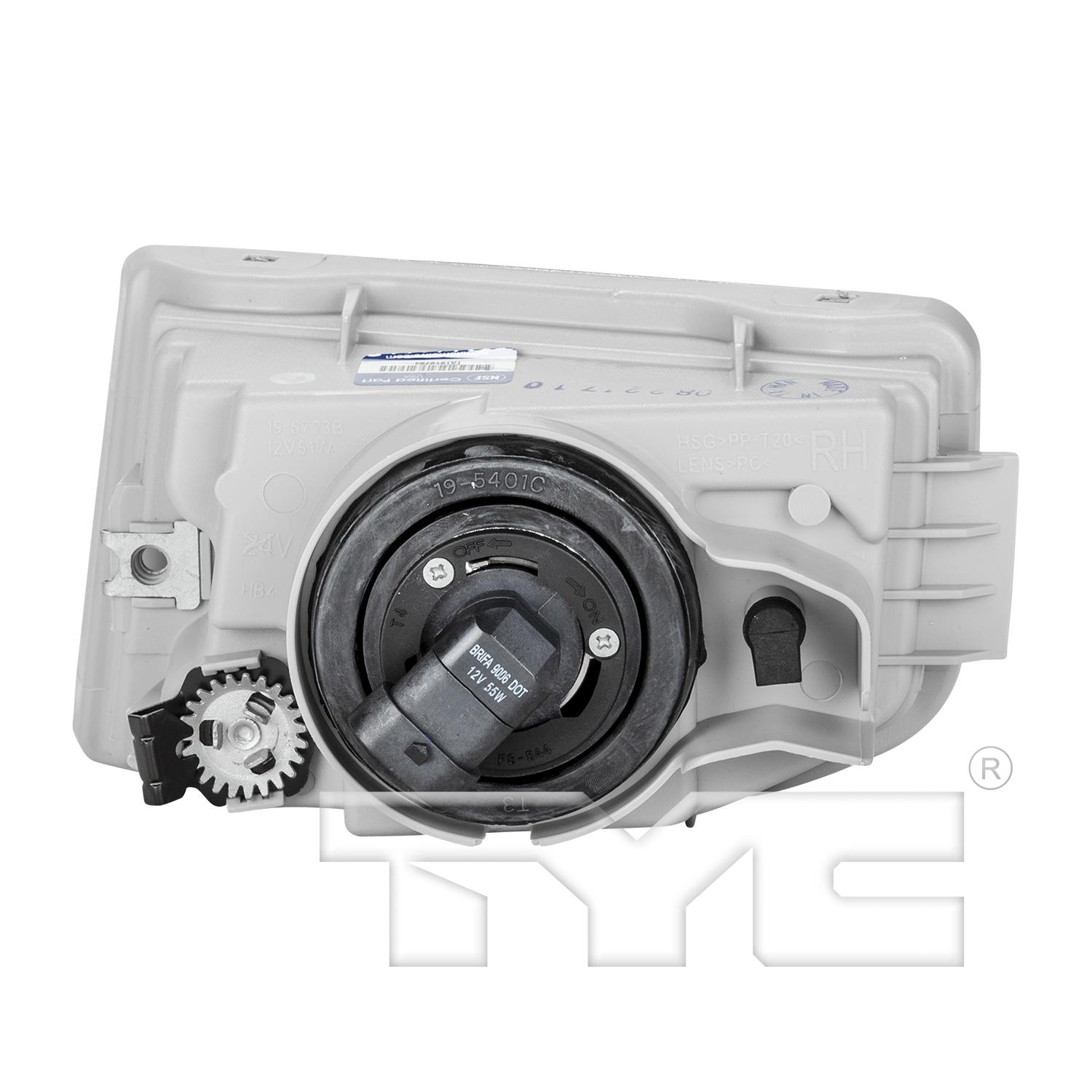 TYC 195723001 - Fog Light Assembly TYC 195723001 Fog Light Assembly product image 2 of 6