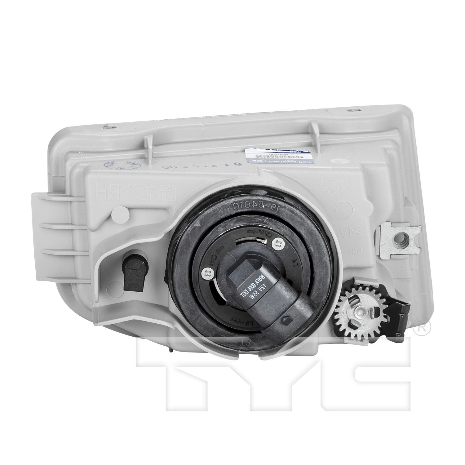 TYC 195724001 - Fog Light Assembly TYC 195724001 Fog Light Assembly product image 2 of 6