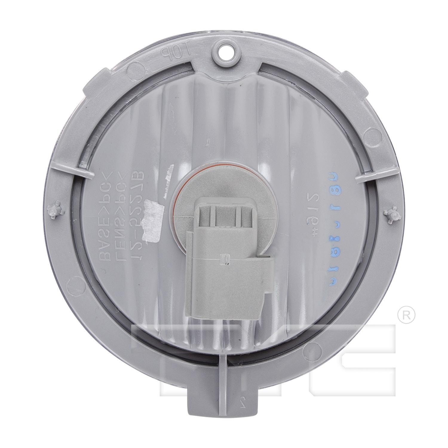 TYC 19574700 - Fog Light Assembly TYC 19574700 Fog Light Assembly product image 2 of 6