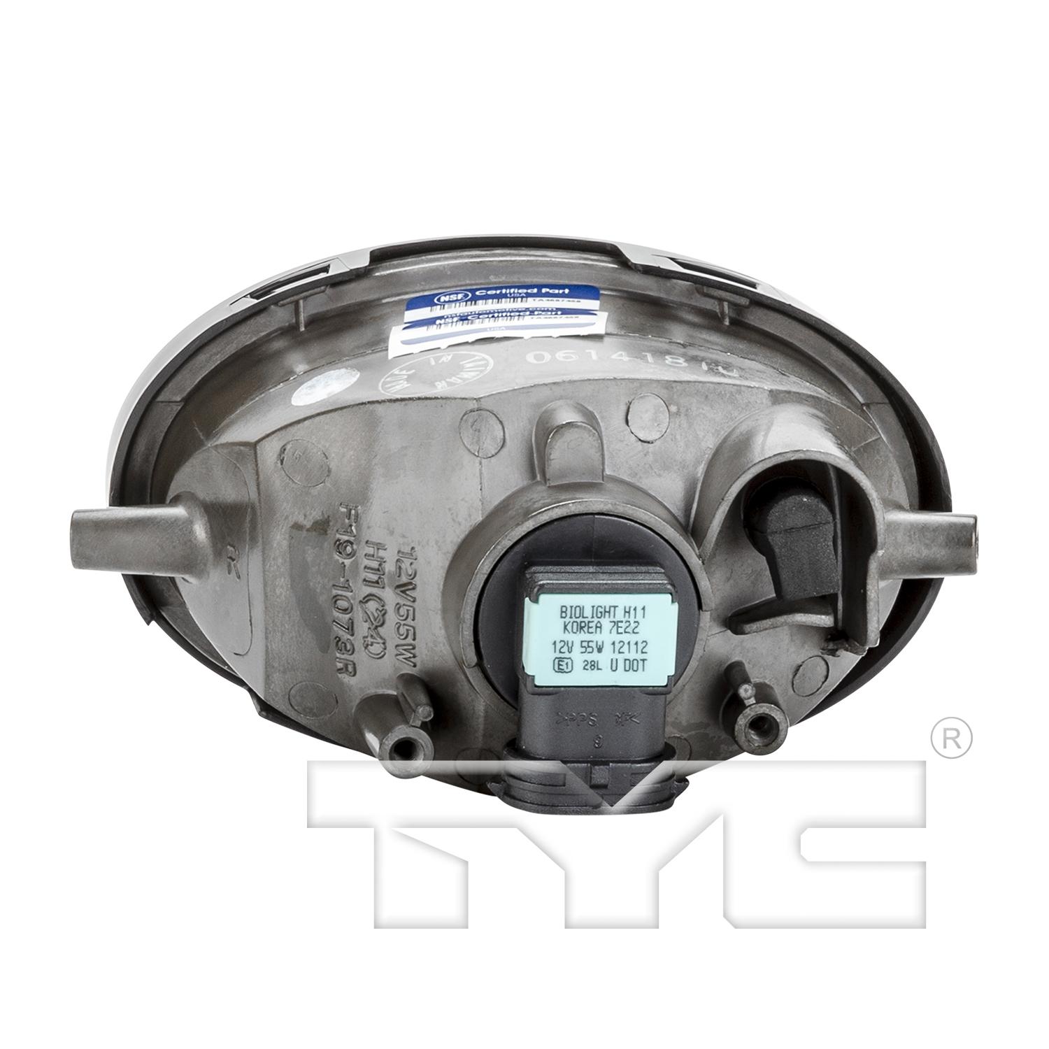 TYC 195759901 - Fog Light Assembly TYC 195759901 Fog Light Assembly product image 2 of 6