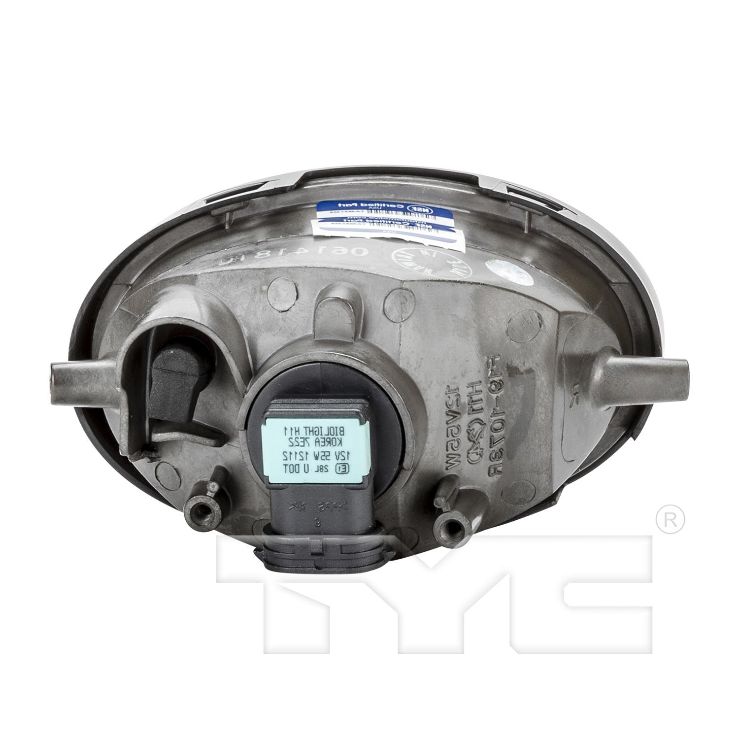 TYC 19576090 - Fog Light Assembly TYC 19576090 Fog Light Assembly product image 2 of 6