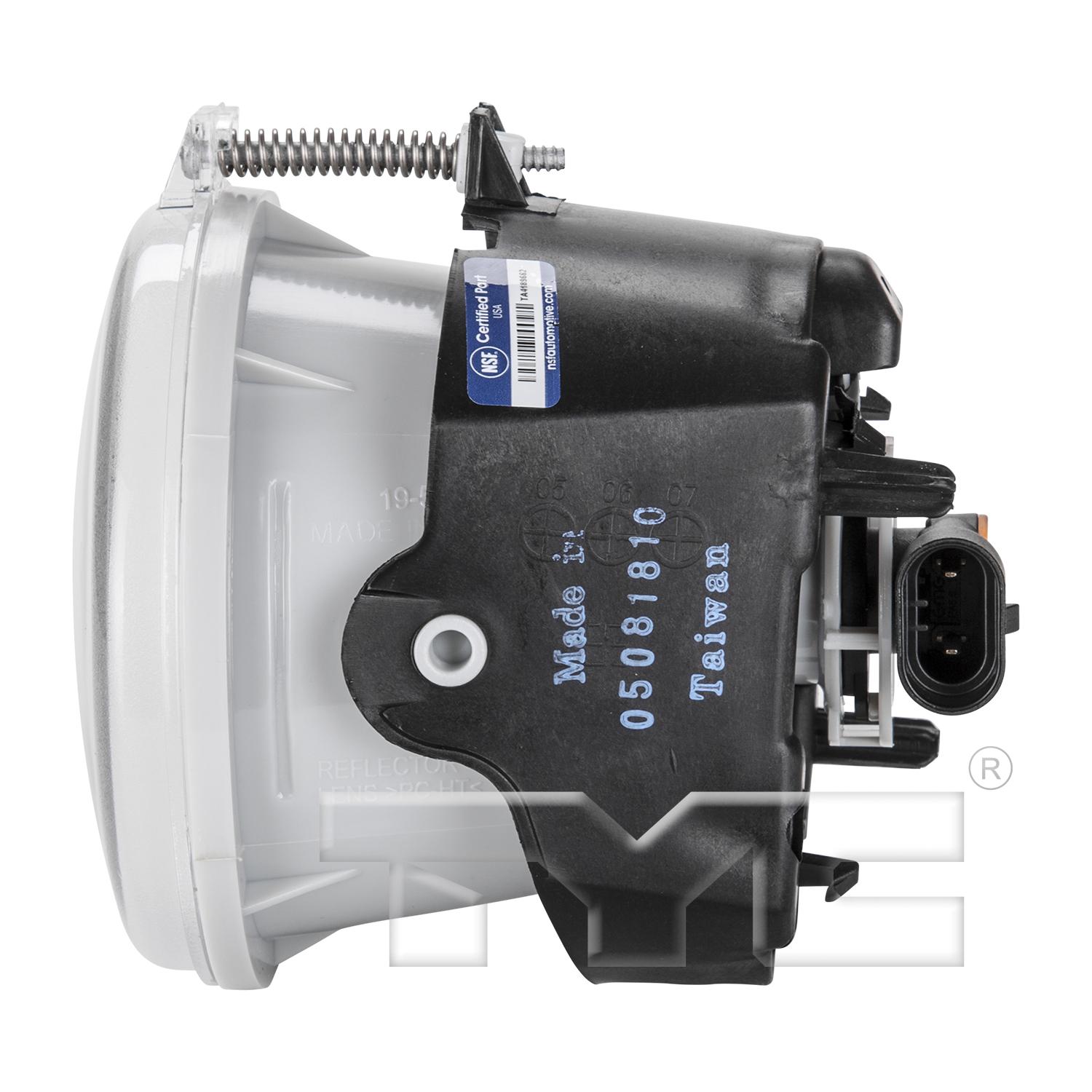 TYC 195769909 - Fog Light Assembly TYC 195769909 Fog Light Assembly product image 4 of 6