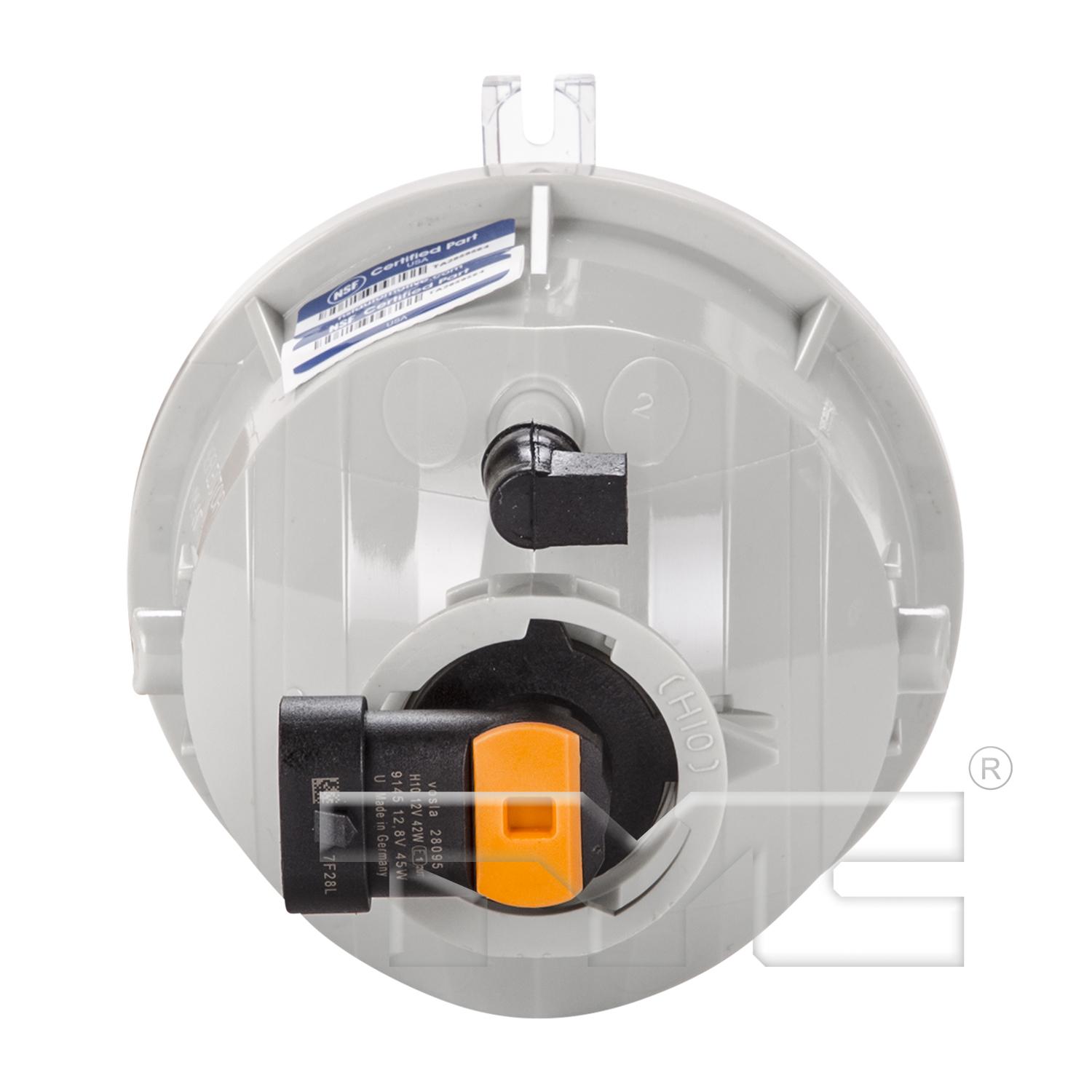 TYC 195777001 - Fog Light Assembly TYC 195777001 Fog Light Assembly product image 2 of 6