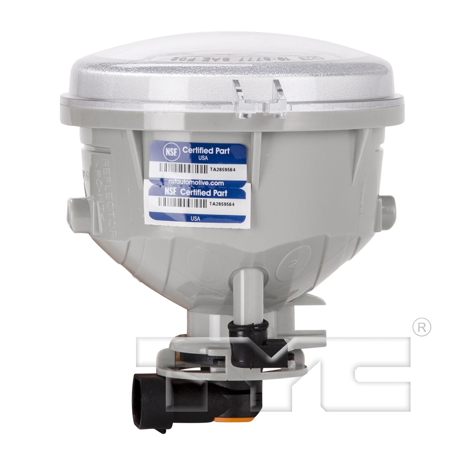 TYC 195777001 - Fog Light Assembly TYC 195777001 Fog Light Assembly product image 5 of 6