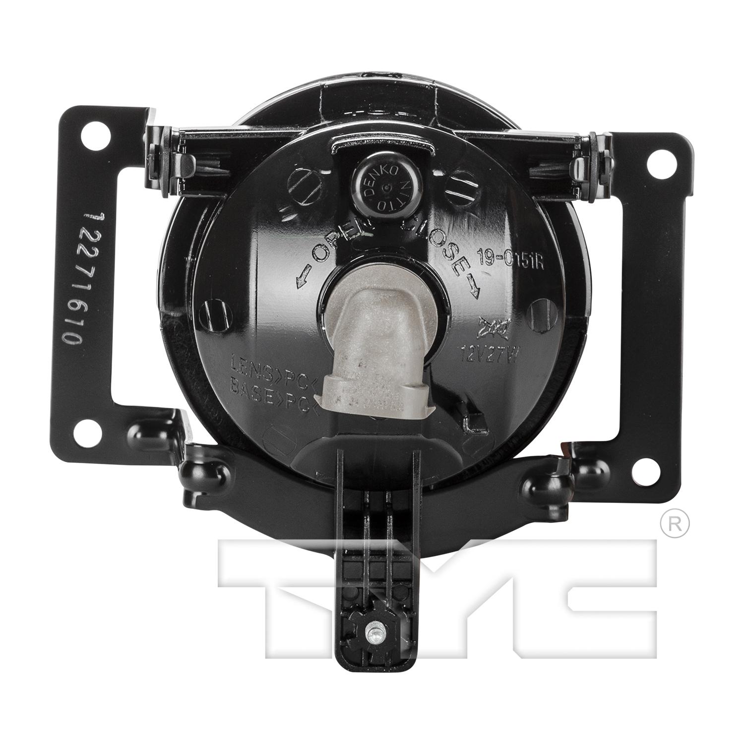 TYC 19580500 - Fog Light Assembly TYC 19580500 Fog Light Assembly product image 2 of 6