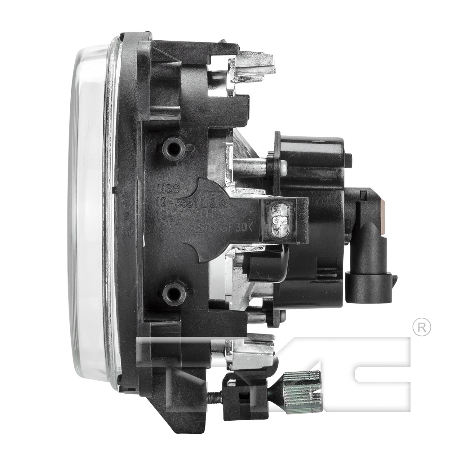 TYC 195811001 - Fog Light Assembly TYC 195811001 Fog Light Assembly product image 4 of 6