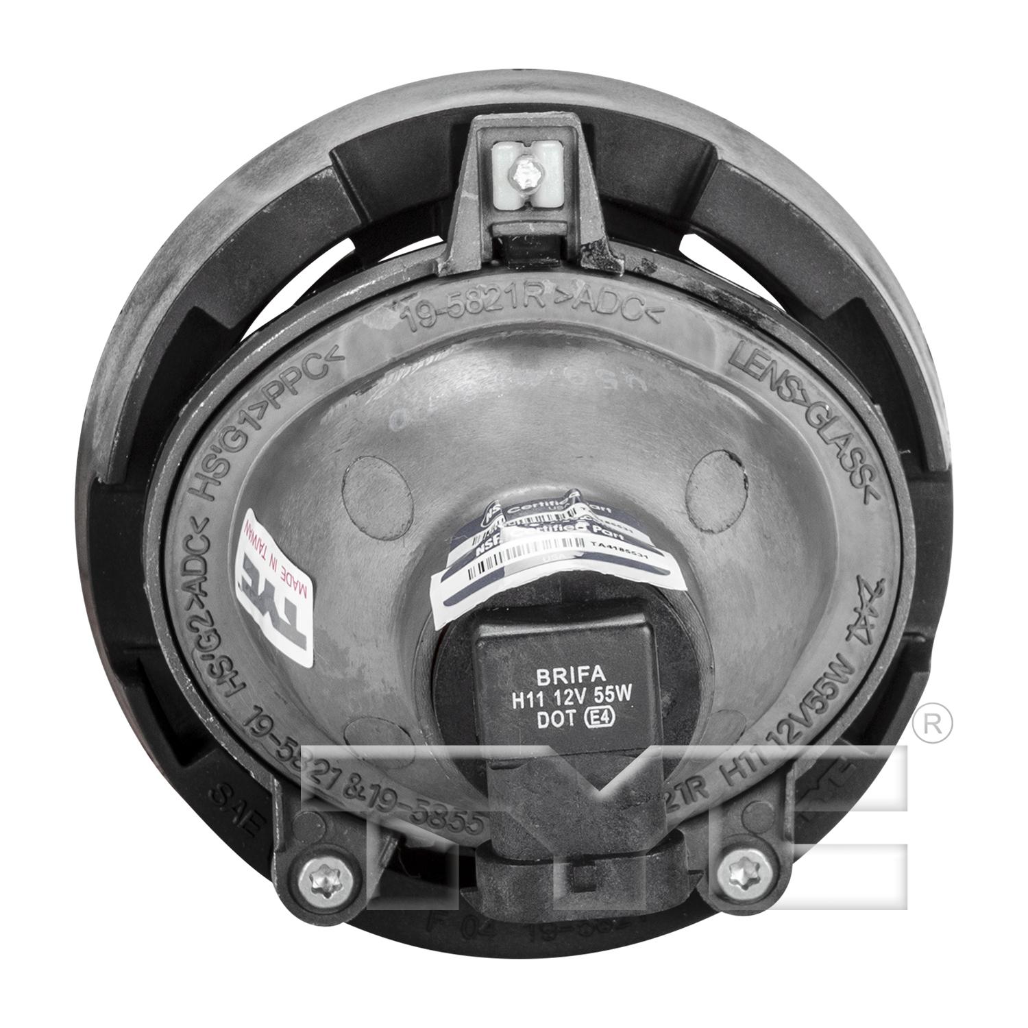 TYC 195821009 - Fog Light Assembly TYC 195821009 Fog Light Assembly product image 2 of 6