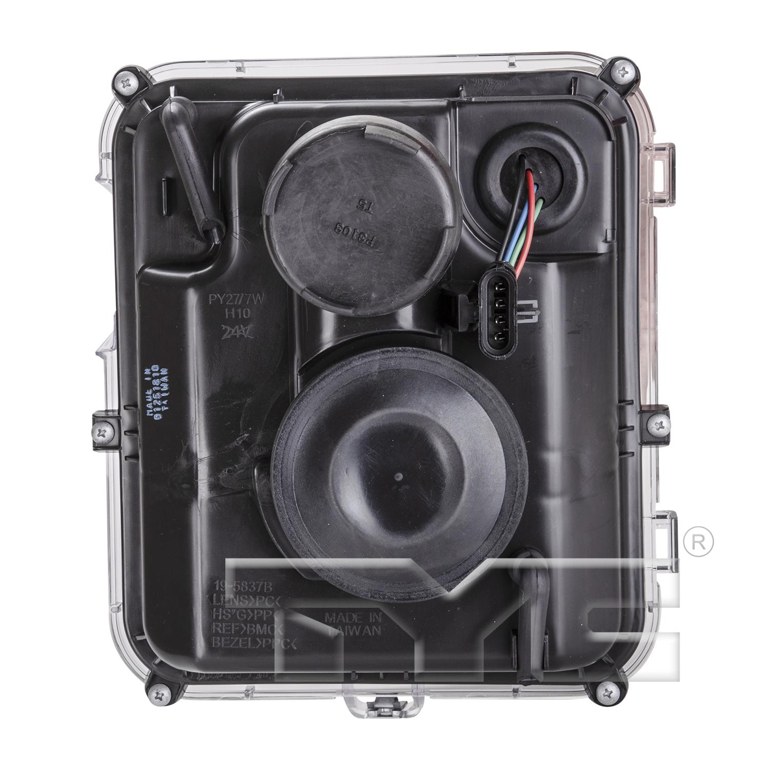 TYC 19583700 Fog Light Assembly product image 2 of 6