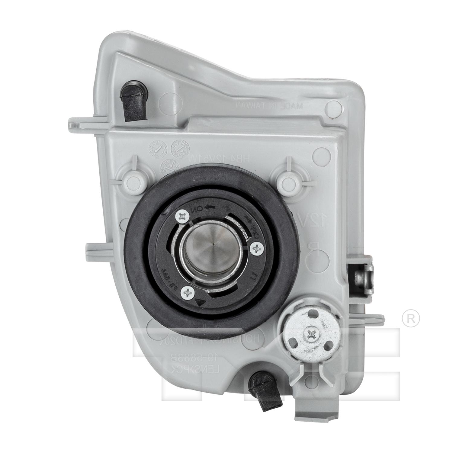 TYC 19588401 - Fog Light Assembly TYC 19588401 Fog Light Assembly product image 2 of 2