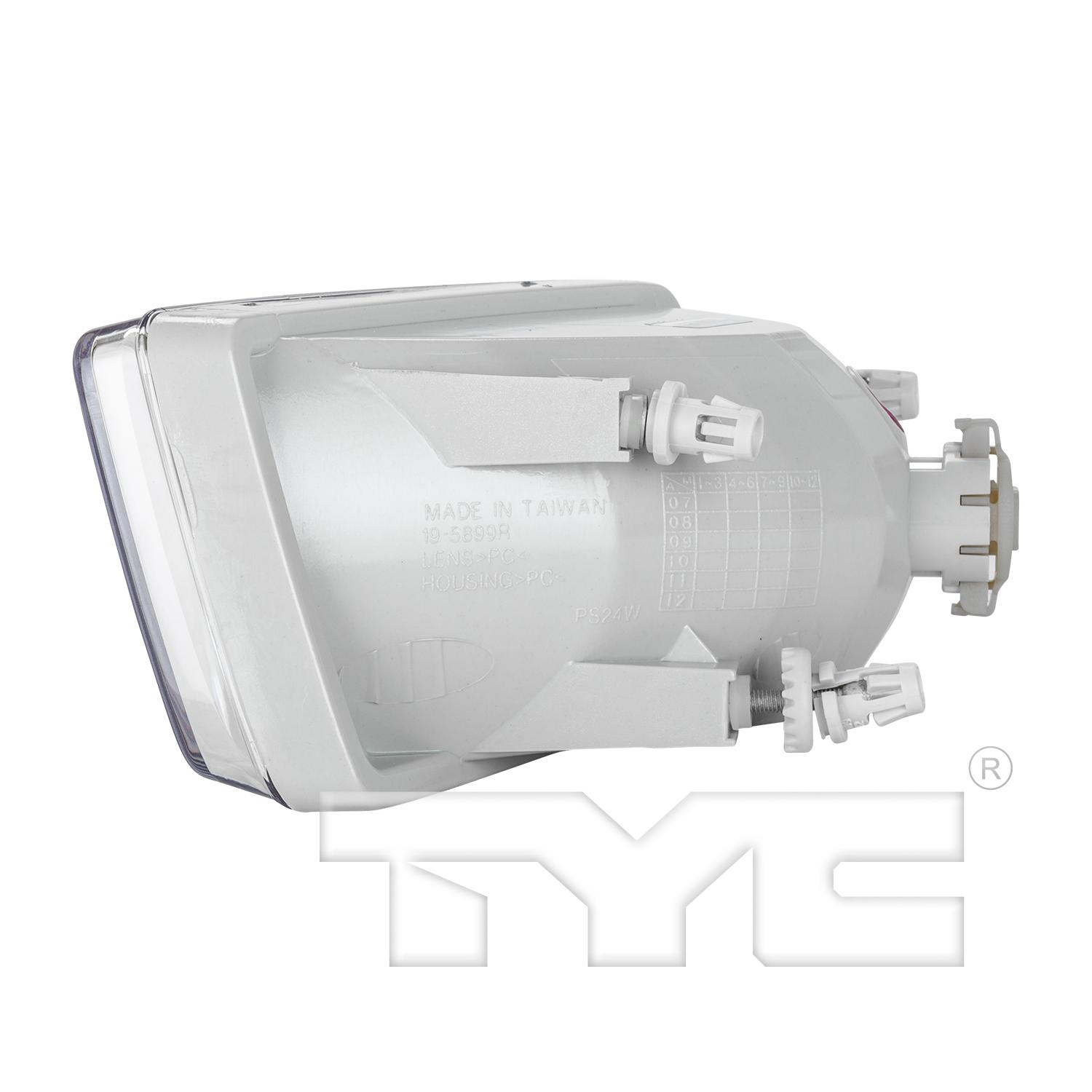 TYC 195899001 - Fog Light Assembly TYC 195899001 Fog Light Assembly product image 4 of 6