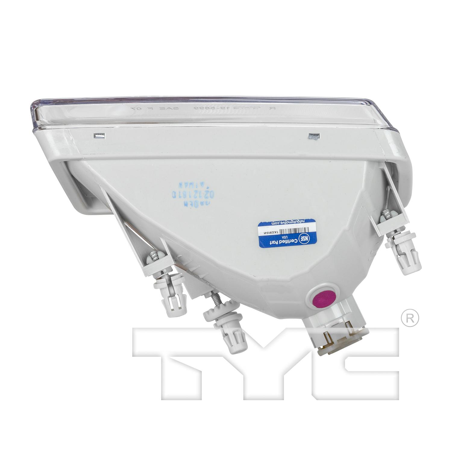 TYC 195899001 - Fog Light Assembly TYC 195899001 Fog Light Assembly product image 5 of 6