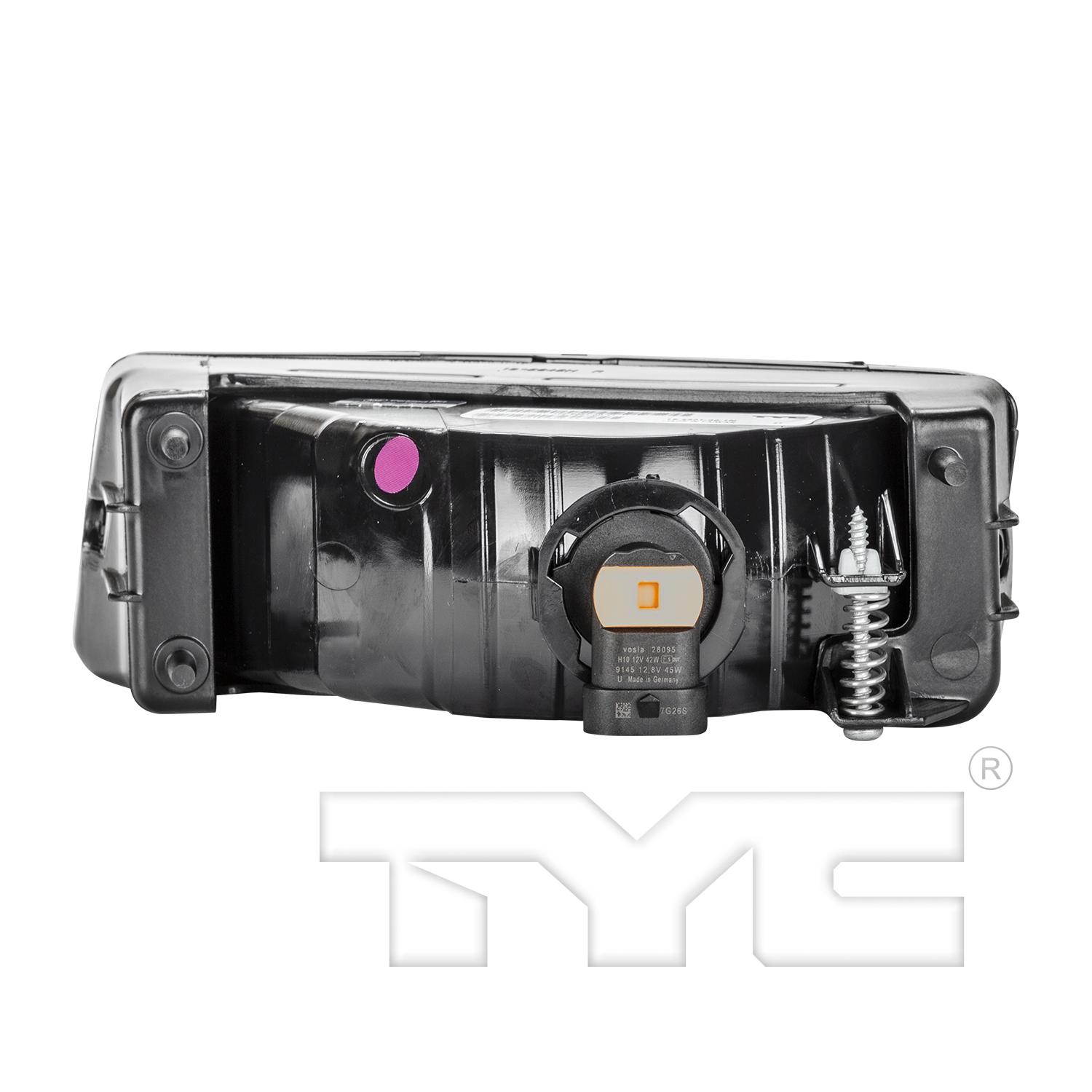 TYC 195901001 - Fog Light Assembly TYC 195901001 Fog Light Assembly product image 2 of 6
