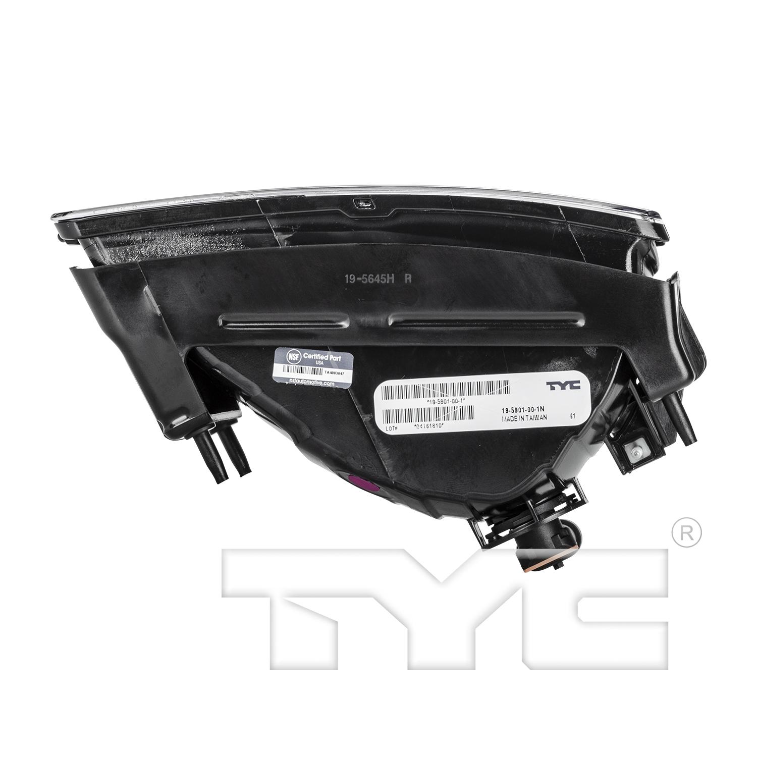 TYC 195901001 - Fog Light Assembly TYC 195901001 Fog Light Assembly product image 5 of 6